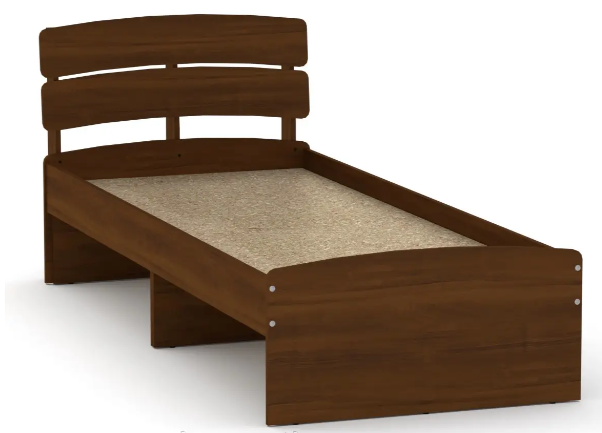 Ліжко Компаніт Модерн (80) 80x200 см горіх